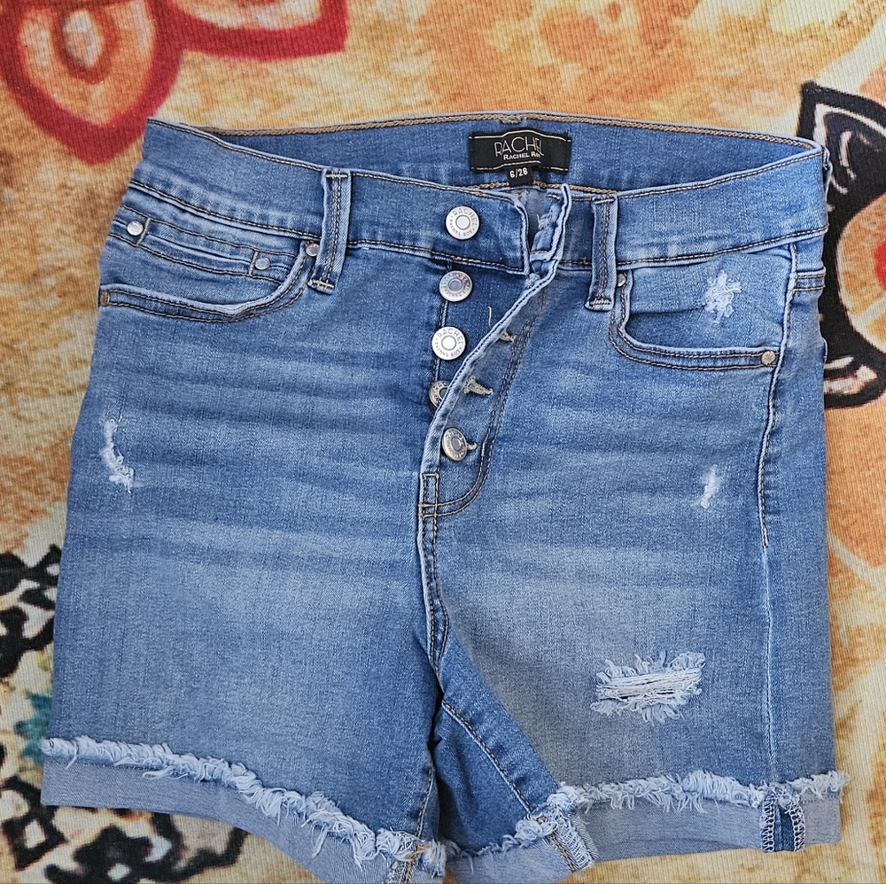 Rachel size 6 denim shorts